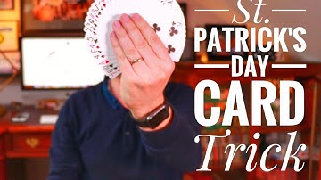 St Patricks day card trick with a kicker ending!