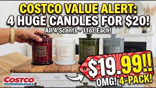 Costco New Item Alert! Are the Bellevue Luxury Glass Jar Candles Worth $20?