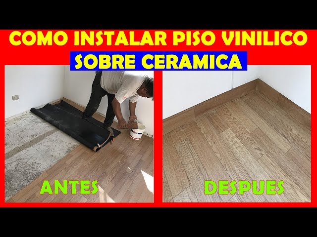 Cómo aplicar correctamente el pegamento para piso vinílico?