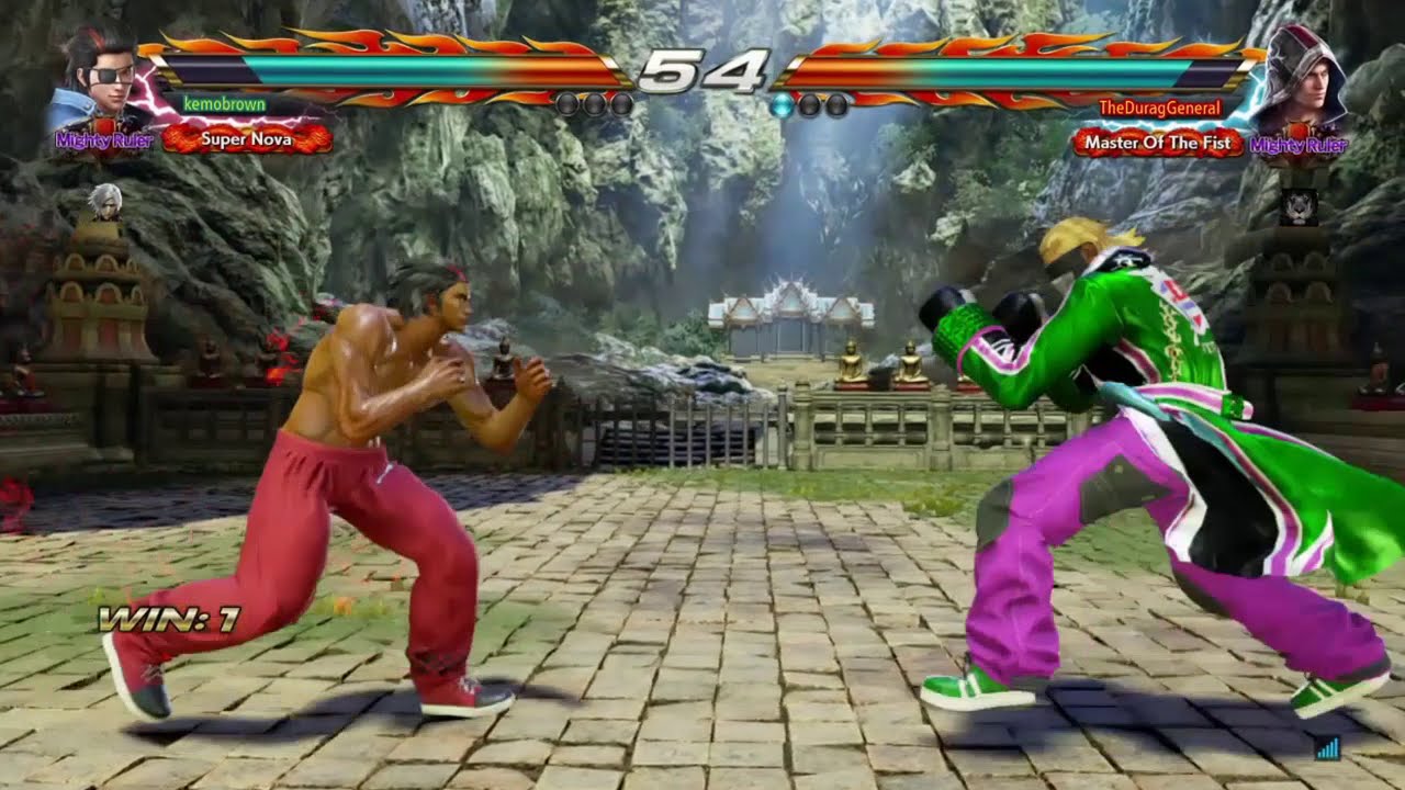 Tekken 7 Online Ranked: Kemobrown(Hwoarang) vs TheDuragGeneral(Steve)