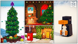 ► Top 20+ Christmas Ideas | Minecraft Build Hacks 🎁