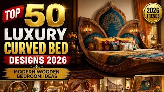 Top 50 Luxury wooden Bed Designs 2026 | Modern Wooden Bedroom Ideas