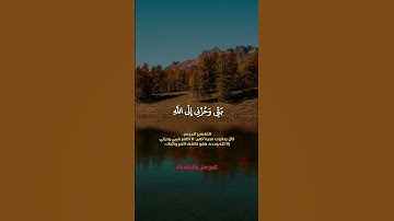 قَالَ إِنَّمَا أَشْكُو بَثِّي وَحُزْنِي إِلَى اللَّهِ #سورة_يوسف #أحمد_خضر #تلاوة_خاشعة #صوت_جميل