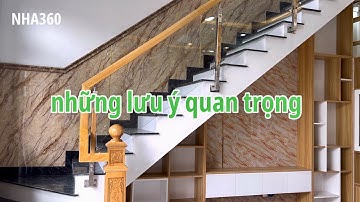 Đây là mẫu Cầu thang dọc nhà 5m đẹp