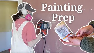 Jour 3 de rénovations | Test de la peinture au plomb, échantillonnage de la peinture et ponçage d...