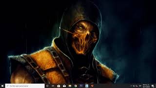 Scorpion Mortal Kombat 4k X Ray wallpaper engine screenshot 4