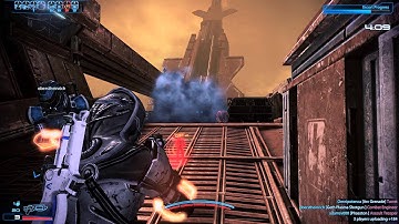 MassEffect3 Multiplayer Gameplay 3 (Infiltrator - Quarian Male)