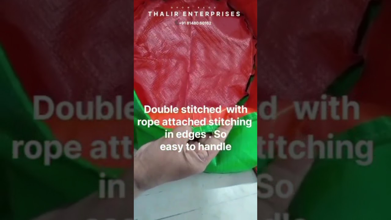 CIRCLE SHAPE GROW BAG