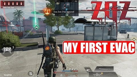 My First Evacuation - ZOZ Final Hour Gameplay | Android Apk iOS #zoz #zozfinalhour #fps #zombie