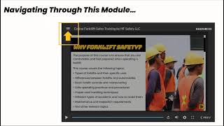 Forklift Operator Certification (English)