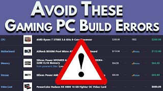 ⚠️AVOID⚠️ These Common PC Build Mistakes! | Boost My PC Build