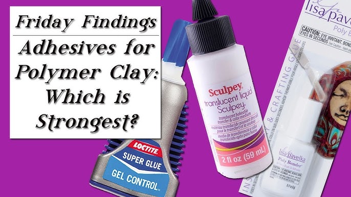 Heat treatment adhesive for polymer clay Sculpey, 59 ml