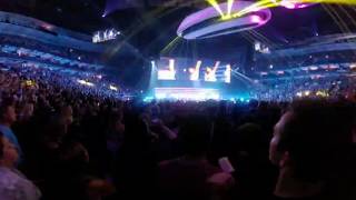 Lady Gaga Just Dance 360 Experience Wells Fargo Center Using Moto Z Force 360 Camera in 4K