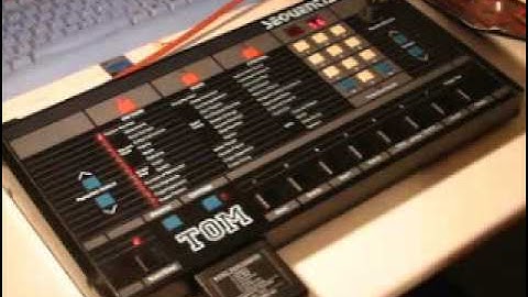SEQUENTIAL CIRCUITS TOM Vintage Drum Machine 1985 | HQ DEMO