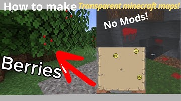SECRET Minecraft Decoration: Transparent Maps!🗺️ (easy tutorial)