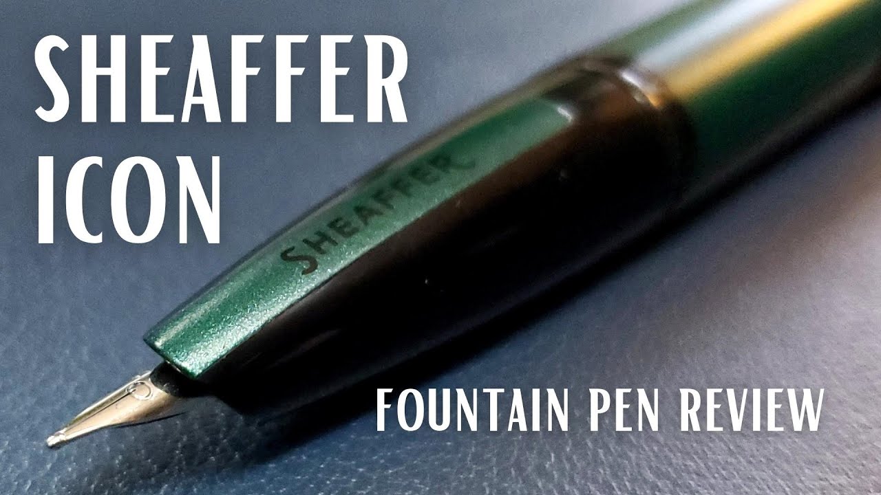 My First NEW Sheaffer In A Quarter Century! • Sheaffer Icon Fountain Pen  Review 