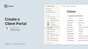 Notion at Work: Create a Client Portal