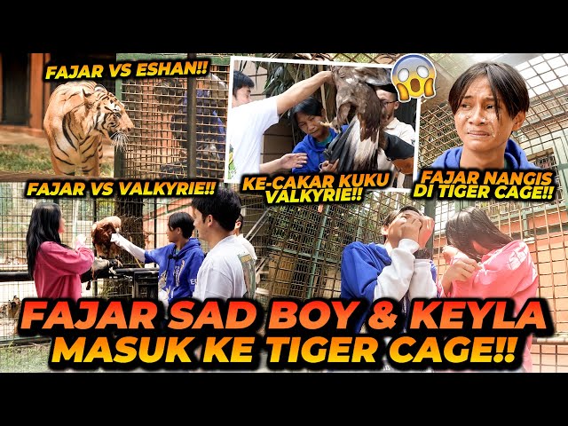 FAJAR SADBOY NANGIS DI TIGER CAGE ! MUKANYA DIC4K4R BURUNG ELANG ?! KEYLA SABAR MENGHADAPI FAJAR ! class=