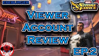Viewer Account Review EP.2 (Eseburger) | Marvel Strike Force