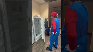 When your bestie can't be alone! #mario #luigi #halloweencostumes #funnyvideo
