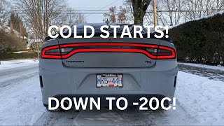 Dodge Charger Cold Starts COMPILATION!