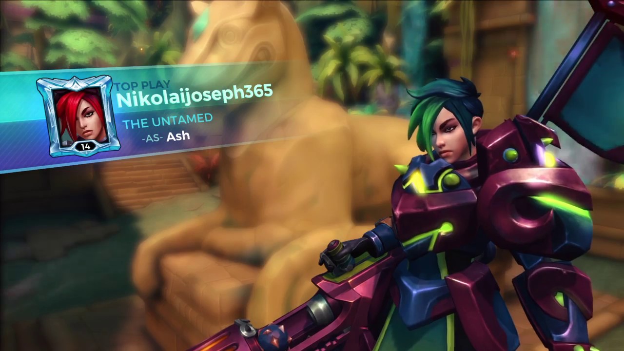 Paladins Comp: OB63 Ash Gameplay