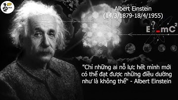 Ngẫm Toán học từ câu nói bất hủ của Albert Einstein