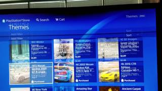[PS4 Themes and PS4 Avatars] Where the PS4 Themes are in the Playstation store
