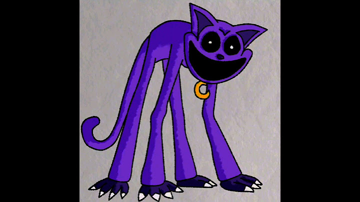 Full video in profile |  How to draw Catnap Poppy Playtime 3 #poppyplaytime