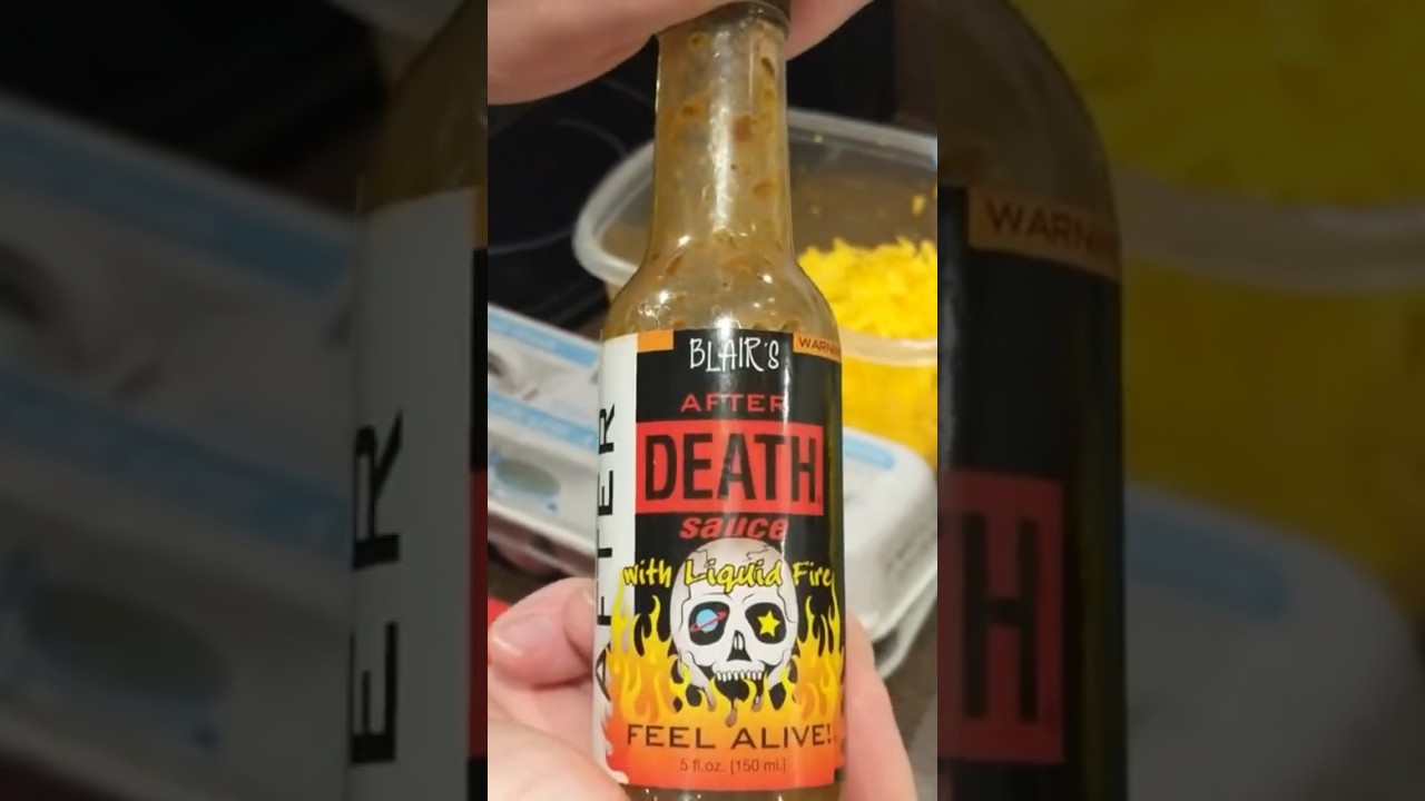 So we’re getting some After Death Sauce! Home Made Chili Cheese Squares