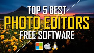 Top 5 Best FREE PHOTO EDITING Software (2023) screenshot 2