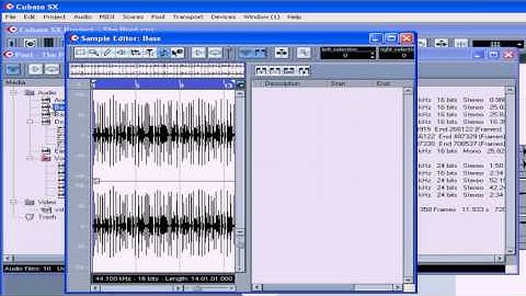 Cubase SX 3 Tutorial - Lesson 12:  The Pool  Part I