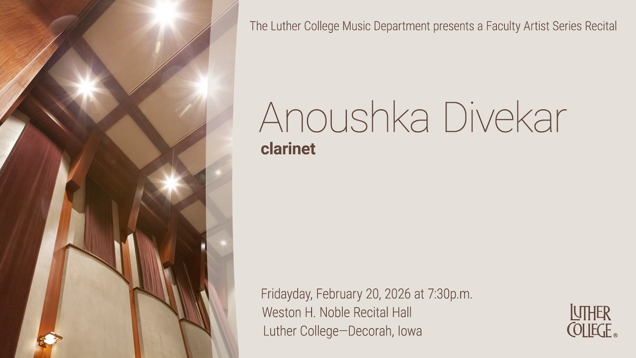 Faculty Artist Series: Anoushka Divekar, clarinet