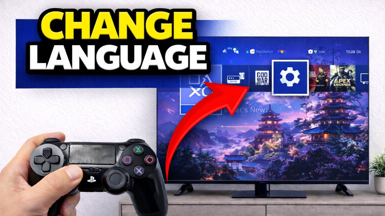 How To CHANGE LANGUAGE on PS4 (EASY) 2026