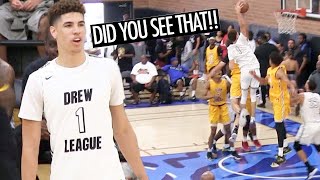 LaMelo Ball SHOCKS EVERYONE With Poster Dunk Attempt! Puts Defenders On Notice!