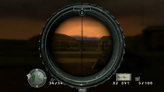 Sniper Elite 1 (Xbox) - Team Deathmatch Online Gameplay #2