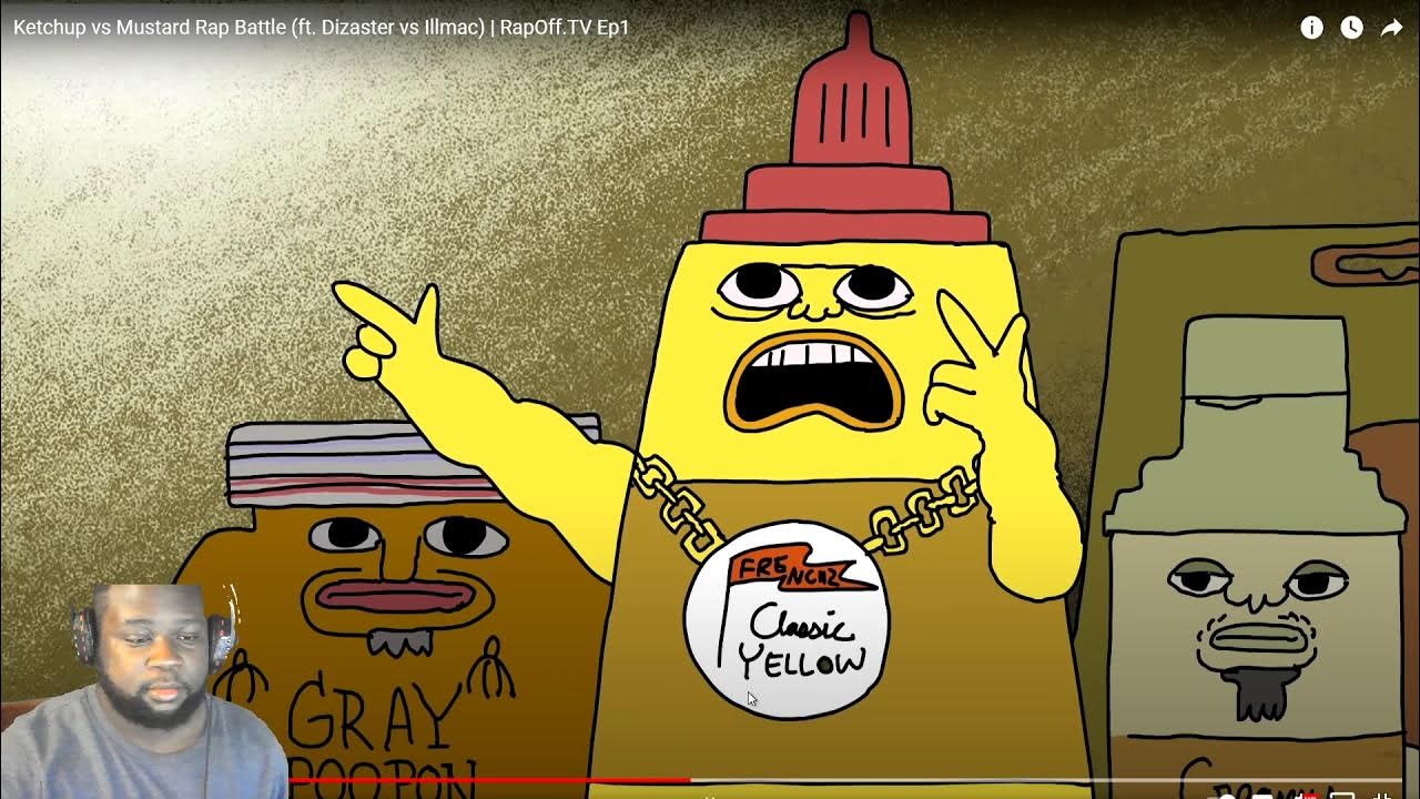 ketchup vs Mustard Rap Battle (ft. Dizaster vs Illmac) (Reaction) YouTube