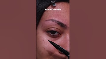 My current brow routine