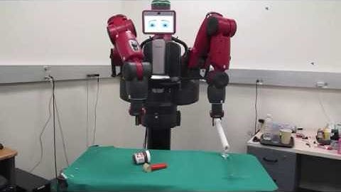 Learning to Poke by Poking: Experiential Learning of Intuitive Physics