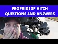 ProPride 3P Hitch - Questions and Answers - RV LIVING