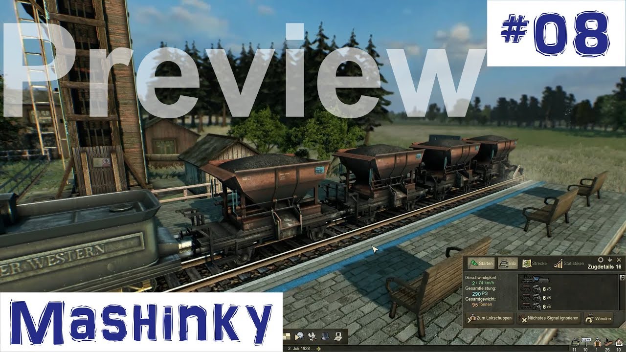 Mashinky Preview Let's Play ➤ #8 Ende der Preview = Releasetermin *PC/HD/60FPS/DE*