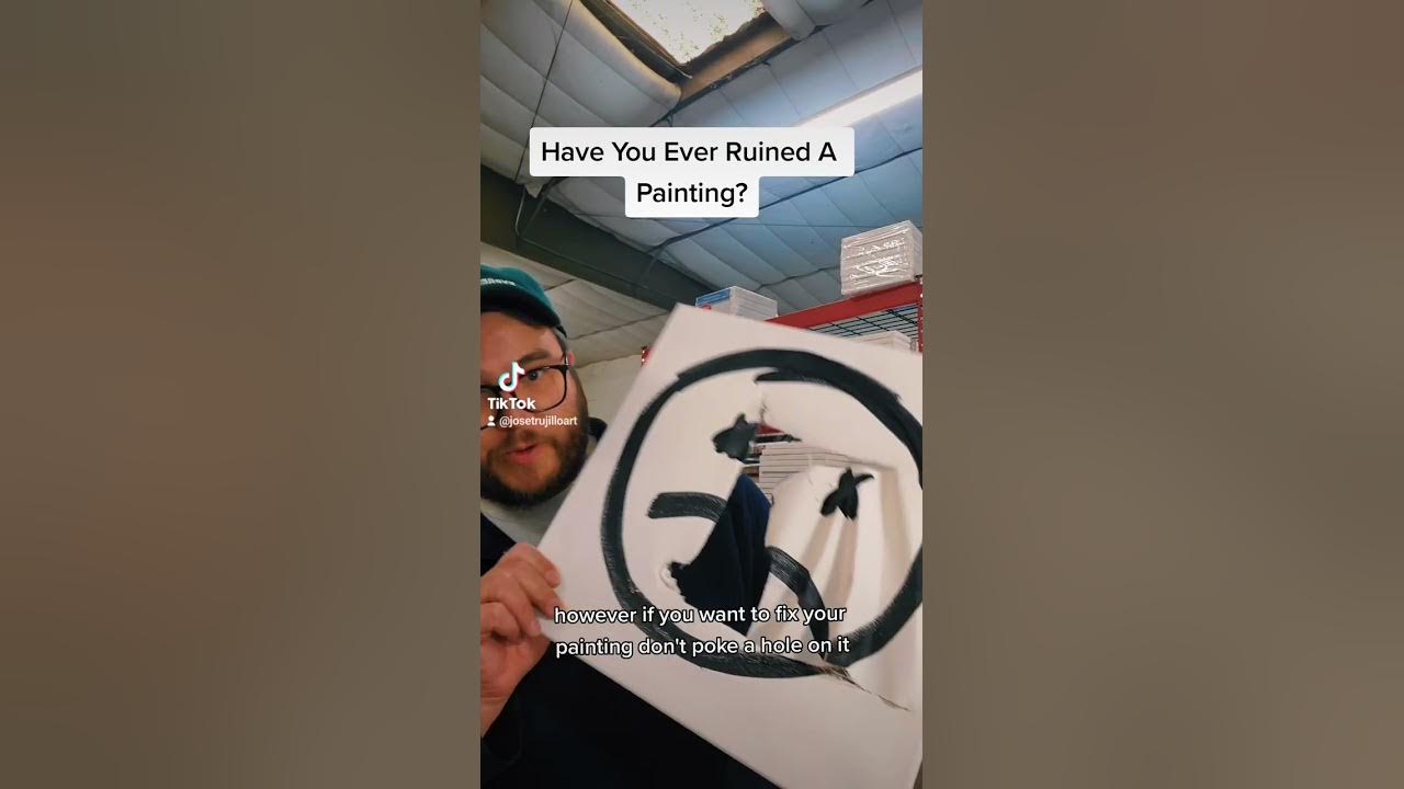 How To Fix A Ruined Painting YouTube