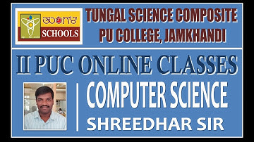 L-01| PUC || | DATA STUCTURE | SHREEDHAR SIR