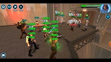 CLS/Han Solo/Chewie/Chewpio/C-3PO vs. GAS-501st: 60 banners