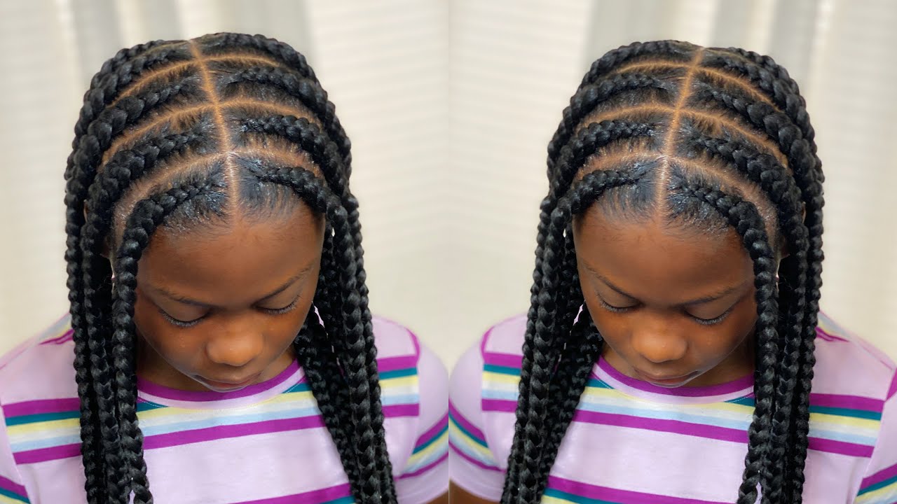 Inspired Pop Smoke Braids Kid Friendly Braids Youtube