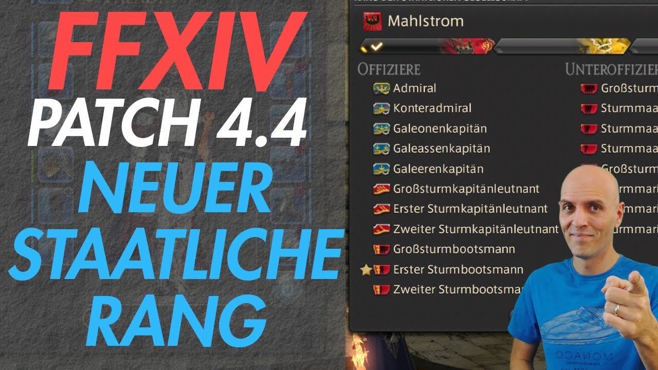 FFXIV 4.4 Neuen Rang freischalten / Neuer Rang Staatliche