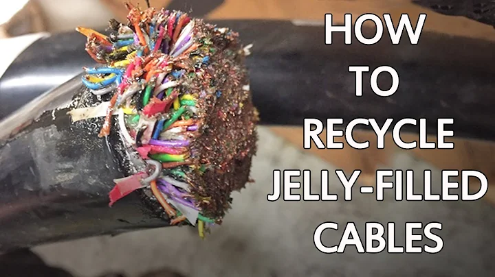 How to Clean and Recycle Jelly Filled Cable Wire Scraps - DayDayNews