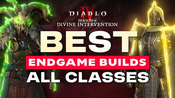 BEST ENDGAME Builds for EVERY Class in Diablo IV Season 11
