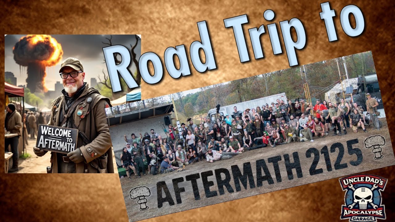 Finally here!!! The road trip to Aftermath Event! 