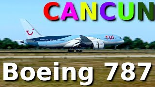 P3Dv4 787 Cancun Landing